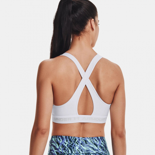 Clothing - Under Armour Armour Mid Crossback Sports Bra 1034 | Fitness 